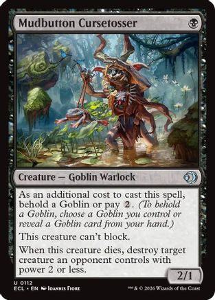 Mudbutton Cursetosser  [Lorwyn Eclipsed] Foil