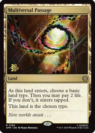 Multiversal Passage  [Prerelease Cards] Foil