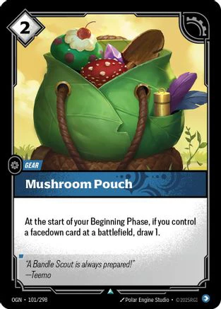 Mushroom Pouch (101/298) - Riftbound - [Origins]