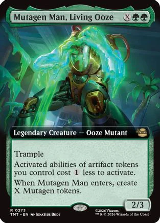 Mutagen Man, Living Ooze (Extended Art)  [Teenage Mutant Ninja Turtles] Foil