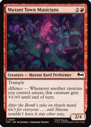 Mutant Town Musicians  [Teenage Mutant Ninja Turtles]