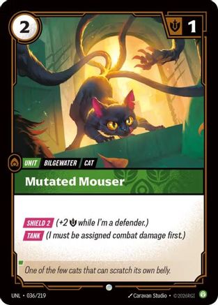 Mutated Mouser (036/219) - Riftbound - [Unleashed] Foil
