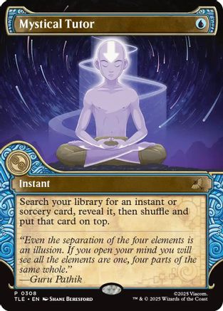 Mystical Tutor (Showcase)  [Avatar: The Last Airbender: Eternal-Legal]
