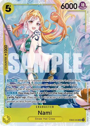 Nami (053) (EB03-053) - [Extra Booster: One Piece Heroines Edition] Foil