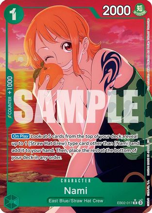 Nami (Alternate Art) (EB02-017) - [Extra Booster: Anime 25th Collection] Foil
