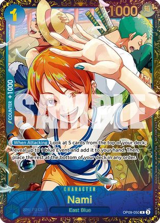 Nami (Championship 25-26 Regionals Season 1) (OP09-050) - [One Piece Promotion Cards] Foil