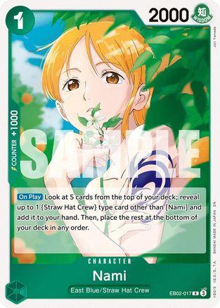 Nami (EB02-017) - [Extra Booster: Anime 25th Collection] Foil