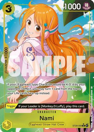 Nami (Full Art) (ST29-008) - [Starter Deck 29: Egghead] Foil
