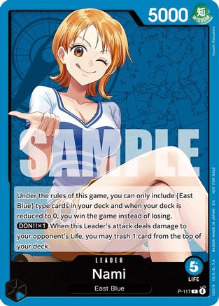 Nami - P-117 (P-117) - [One Piece Promotion Cards]