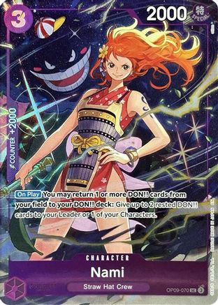 Nami (Premium Card Collection -Best Selection Vol. 4-) (OP09-070) - [One Piece Promotion Cards] Foil