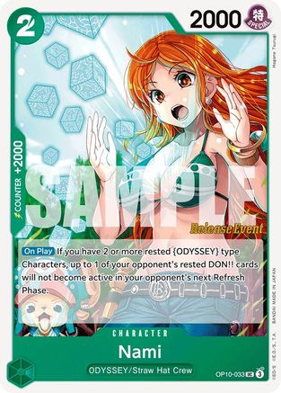 Nami (033) (OP10-033) - [Royal Blood Release Event Cards]