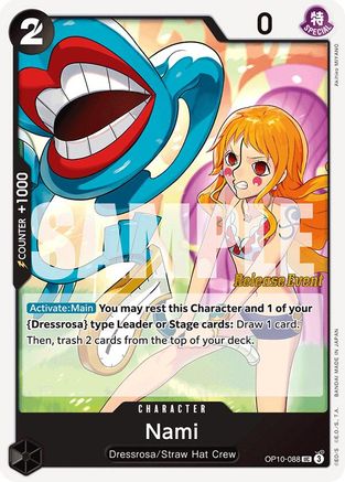 Nami (088) (OP10-088) - [Royal Blood Release Event Cards]