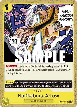Narikabura Arrow (ST09-014) - [Starter Deck 9: Yamato]