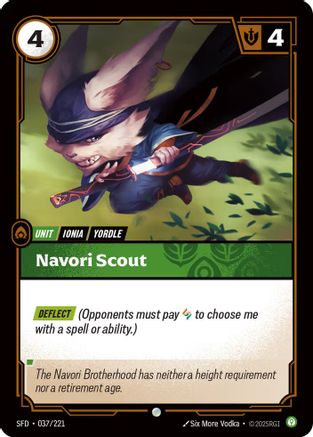 Navori Scout (037/221) - Riftbound - [Spiritforged] Foil