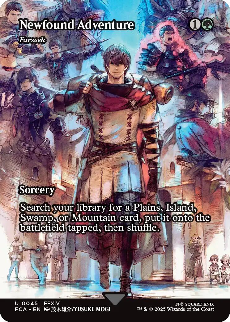 Newfound Adventure - Farseek (Showcase) [FINAL FANTASY : Through the Ages] Foil