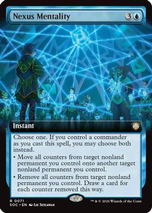 Nexus Mentality (Extended Art)  [Commander: Secrets of Strixhaven]