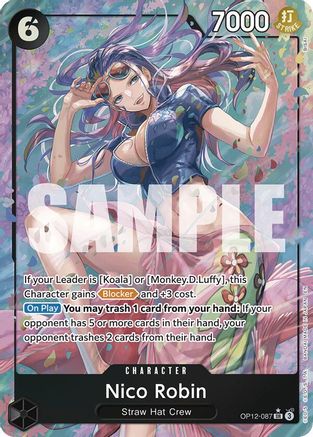 Nico Robin (Alternate Art) (OP12-087) - [Legacy of the Master] Foil