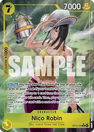 Nico Robin (OP15-109) (Alternate Art) (OP15-109) - [Adventure on Kami's Island] Foil