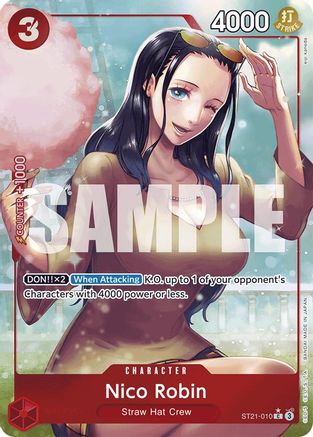 Nico Robin (Parallel) (ST21-010) - [Starter Deck EX: Gear 5] Foil