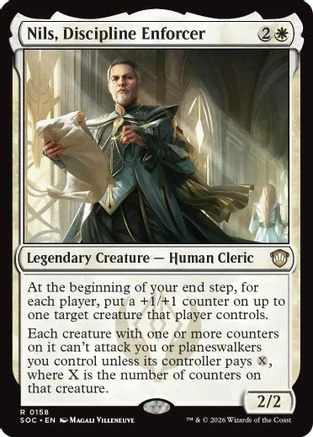 Nils, Discipline Enforcer  [Commander: Secrets of Strixhaven]