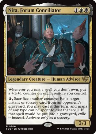 Nita, Forum Conciliator  [Promo Pack: Secrets of Strixhaven]