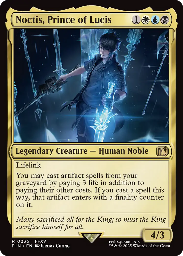 Noctis, Prince of Lucis [FINAL FANTASY] Foil