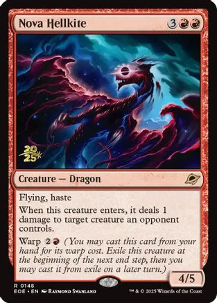 Nova Hellkite  [Prerelease Cards] Foil