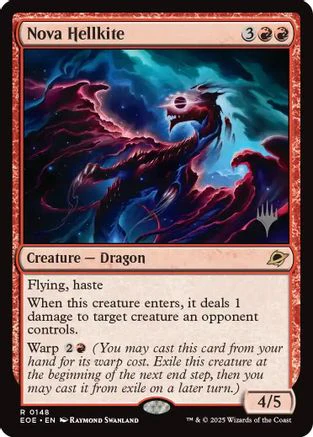 Nova Hellkite  [Promo Pack: Edge of Eternities]