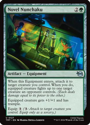 Novel Nunchaku  [Teenage Mutant Ninja Turtles] Foil
