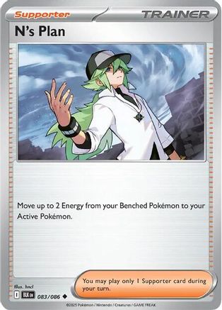 N's Plot (083/086) [Scarlet & Violet: Black Bolt] Reverse Holofoil