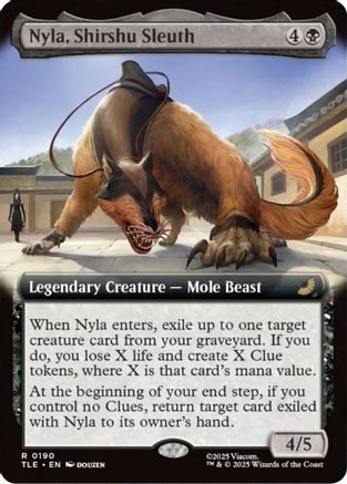 Nyla, Shirshu Sleuth (Extended Art)  [Avatar: The Last Airbender: Eternal-Legal] Foil