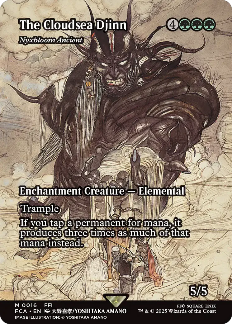 The Cloudsea Djinn - Nyxbloom Ancient (Showcase) [FINAL FANTASY : Through the Ages]