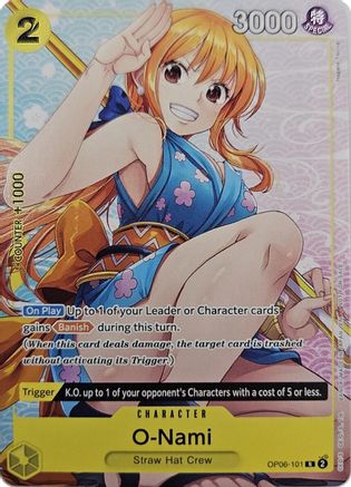 O-Nami (Welcome Pack Vol. 2) (OP06-101) - [One Piece Promotion Cards]