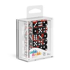 Oakie Doakie Dice - Lava (Glow-in-the-dark) 12pcs d6