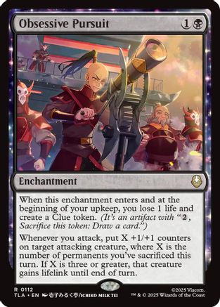 Obsessive Pursuit  [Avatar: The Last Airbender] Foil
