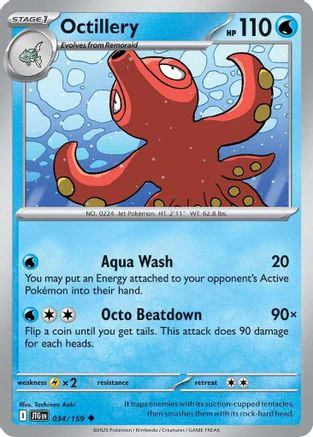 Octillery (034/159) [Scarlet & Violet: Journey Together] Reverse Holofoil
