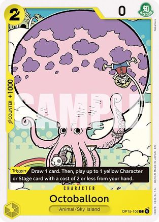 Octoballoon (OP15-106) - [Adventure on Kami's Island]