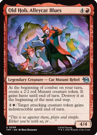 Old Hob, Alleycat Blues  [Teenage Mutant Ninja Turtles] Foil