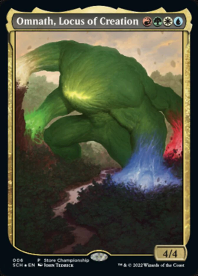 Omnath, Locus of Creation [Store Championships 2022] Foil