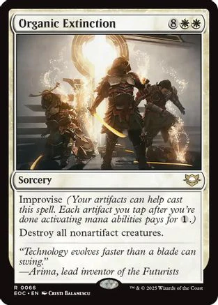 Organic Extinction  [Commander: Edge of Eternities]
