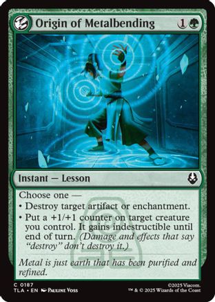 Origin of Metalbending  [Avatar: The Last Airbender] Foil