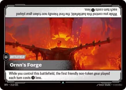 Ornn's Forge (213/221) - Riftbound - [Spiritforged] Foil