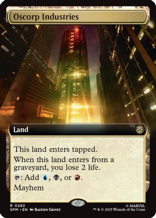 Oscorp Industries (Extended Art)  [Marvel's Spider-Man]