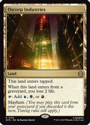 Oscorp Industries  [Marvel's Spider-Man]