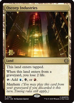 Oscorp Industries  [Prerelease Cards] Foil