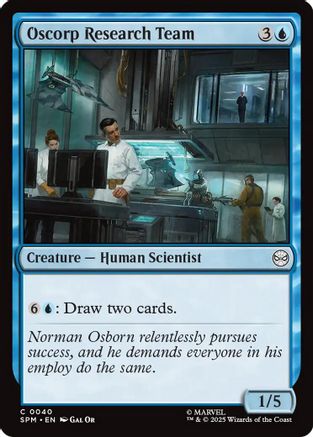 Oscorp Research Team  [Marvel's Spider-Man]