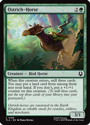 Ostrich-Horse  [Avatar: The Last Airbender] Foil
