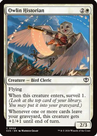 Owlin Historian  [Secrets of Strixhaven]