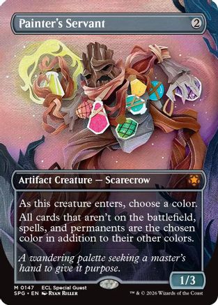 Painter's Servant (Borderless)  [Special Guests]