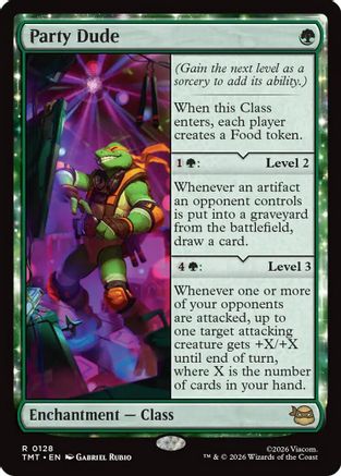 Party Dude  [Teenage Mutant Ninja Turtles]